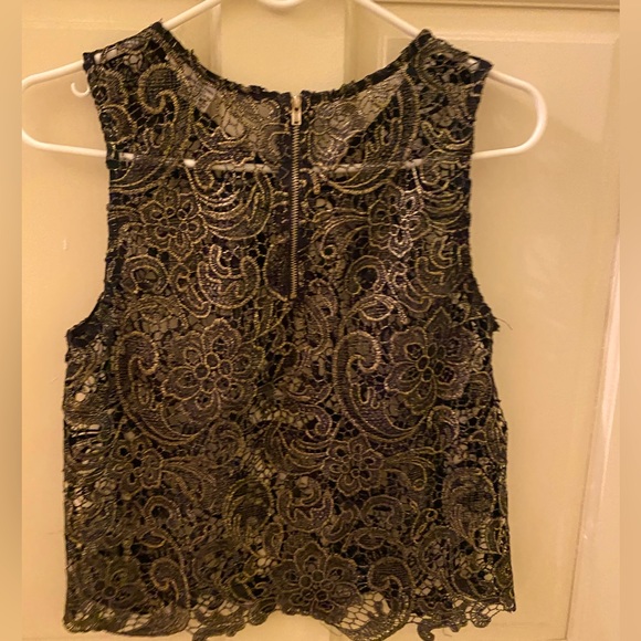 Beautiful Gold lace Cami top - Picture 2 of 2